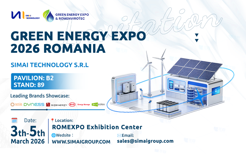 SIMAI Technology ki&aacute;ll&iacute;t a Green Energy Expo & Romenvirotec 2026 ki&aacute;ll&iacute;t&aacute;son Bukarestben