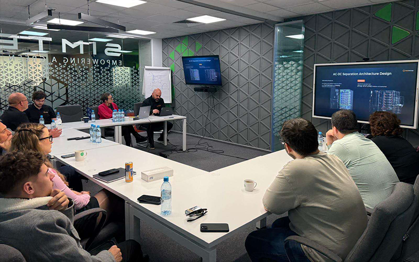 A SIMAI Technology &eacute;s a Simtel Team S.A. megvitatj&aacute;k a kereskedelmi &eacute;s ipari energiat&aacute;rol&aacute;s j&ouml;vőj&eacute;t